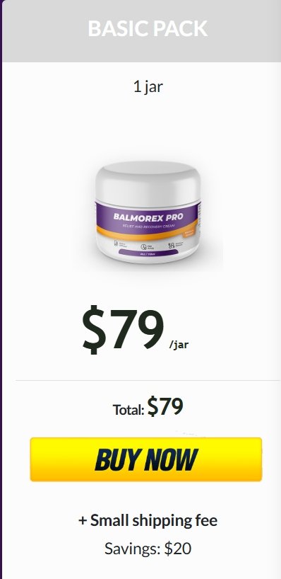 balmorex pro Buy 1 Jar