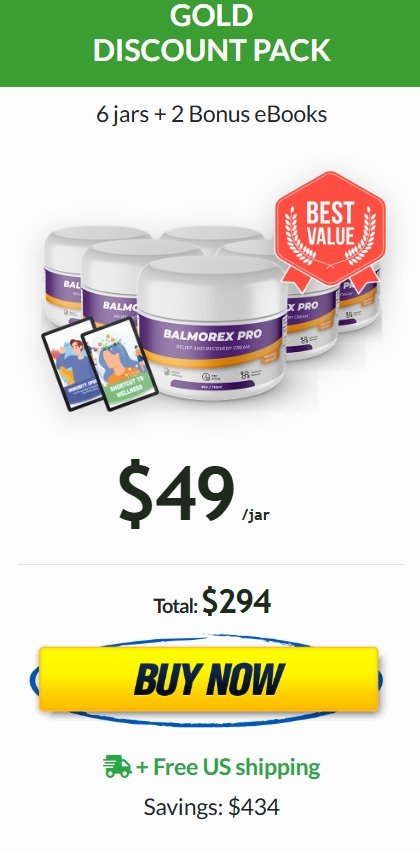 balmorex pro Buy 6 Jar